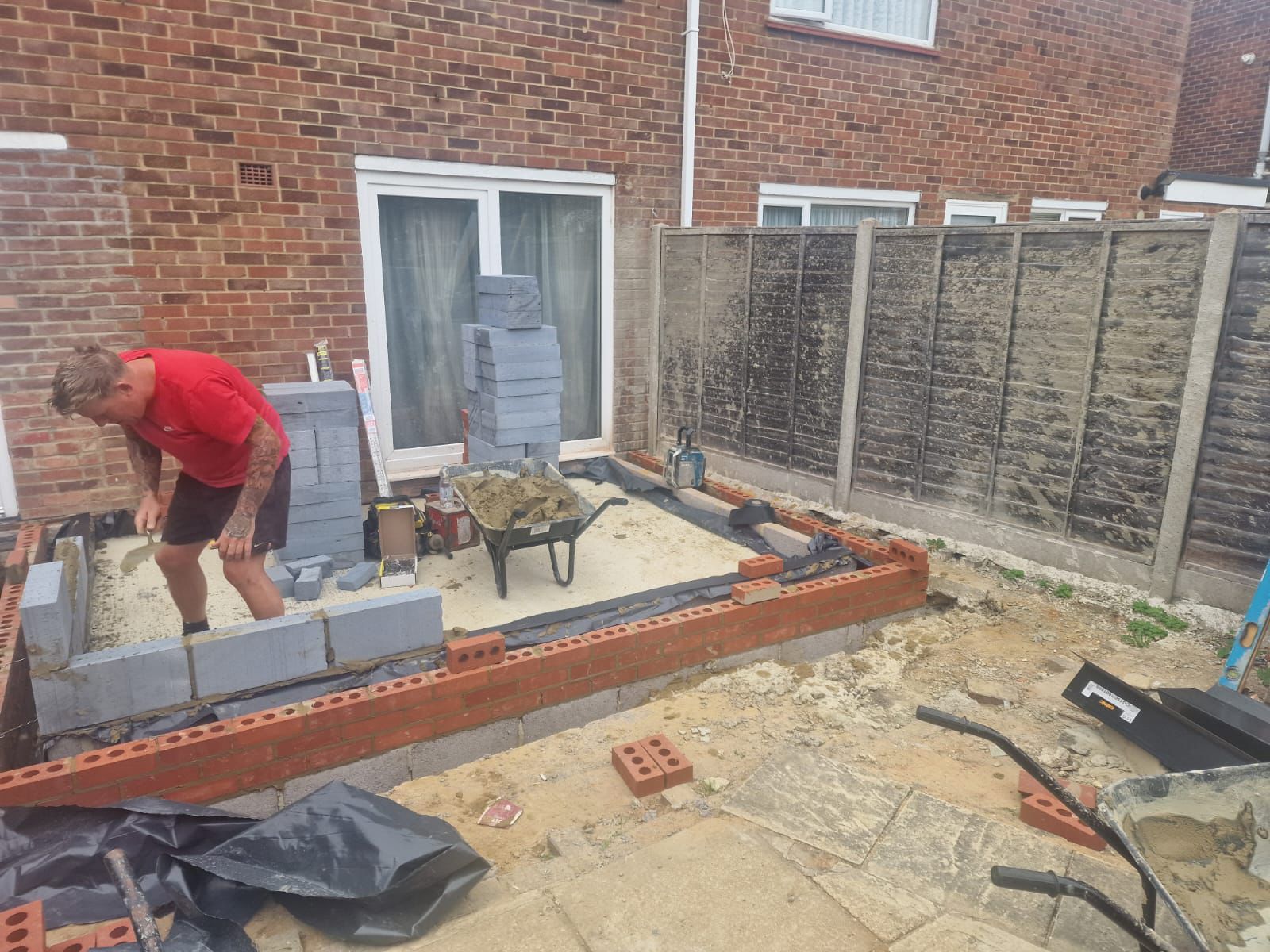 Home extension and renovation project